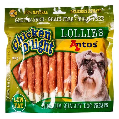 Antos Chicken D’light Lollies 400 gr
