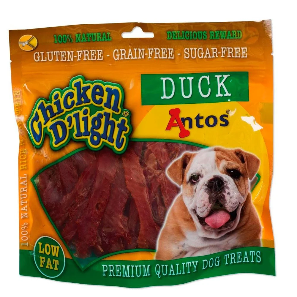 Antos | Chuches para perro Filetes de Pato | 400grs