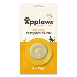 Applaws Puré snack para gatos 4 x 15 g Pollo