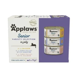 Applaws Senior 12 x 70 g - Pack Ahorro Pack mixto (3 variedades)
