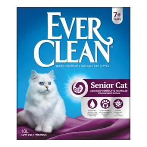 Arena aglomerante Ever Clean Senior para gatos 10 l