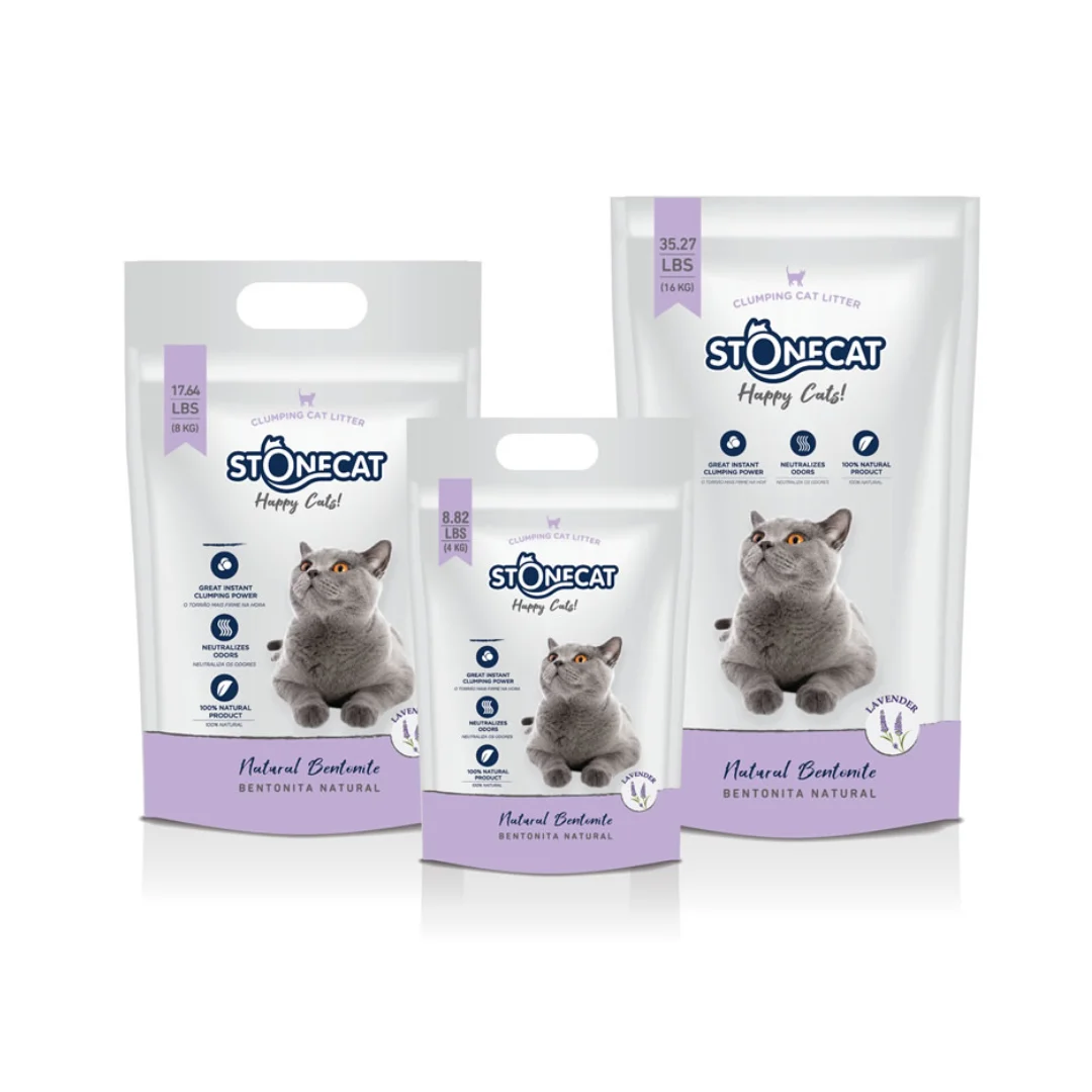 ARENA SANITARIA STONECAT LAVANDA
