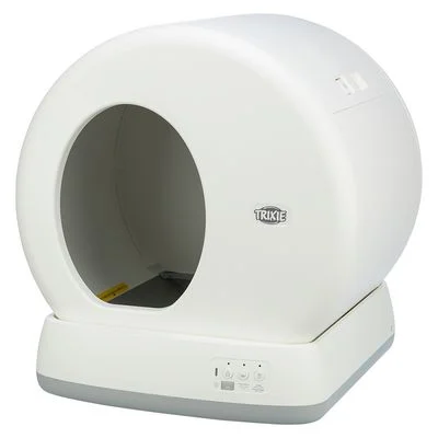 Arenero autolimpiable para gatos Trixie blanco