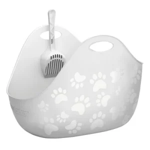 Arenero descubierto Litter Genie® LitterBox blanco