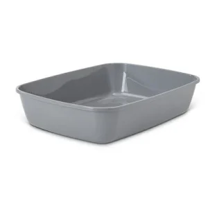 Arenero descubierto Savic Iriz sin borde, 42 cm gris