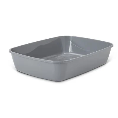 Arenero descubierto Savic Iriz sin borde, 42 cm gris