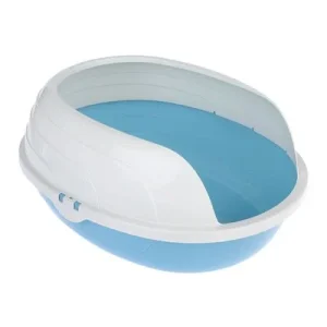 Arenero descubierto TIAKI Cobby Blanco/azul