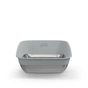 Arenero LitterLocker by Litter Genie® Platinum acero inoxidable / gris