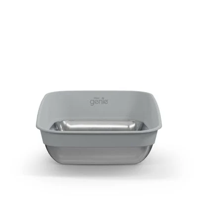 Arenero LitterLocker by Litter Genie® Platinum acero inoxidable / gris