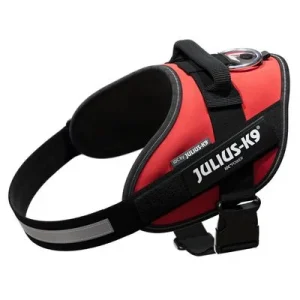 Arnés Julius-K9 IDC® Power rojo para perros M: Contorno de pecho 58 - 76 cm