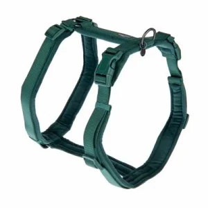 Arnés Nomad Tales Blush esmeralda para perros XS: 34 - 49 cm contorno de pecho, 15 mm de ancho