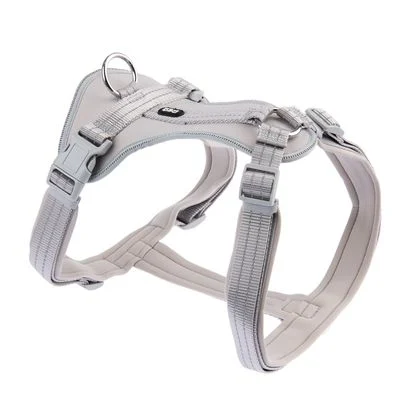Arnés TIAKI Neoprene gris para perros S: 32 - 56 cm contorno de pecho