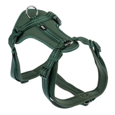 Arnés TIAKI Neoprene verde para perros S: 32 - 56 cm contorno de pecho