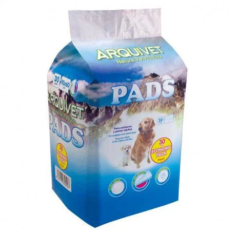 Arquipads Empapadores Higiénicos varios tamaños 15und y PACKS ECONOMICOS 30unds