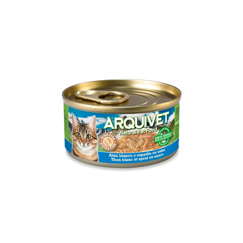 ARQUIVET Atún Blanco y Espadín en salsa – Mini Fillets