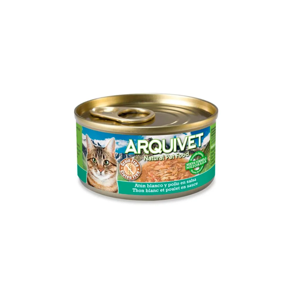 ARQUIVET Atún Blanco y Pollo en salsa – Mini Fillets