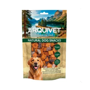ARQUIVET Bocaditos de salmón con piel 100g