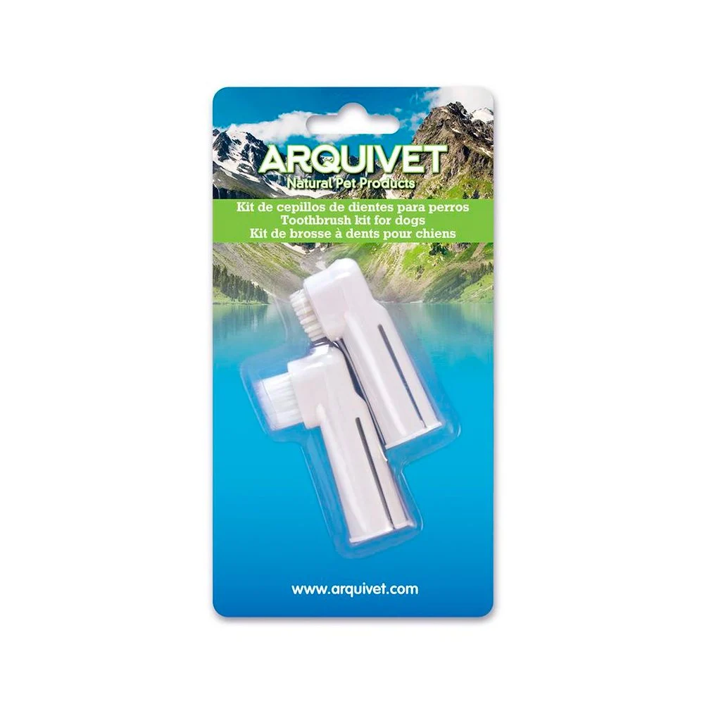 Arquivet Kit Cepillos de Dientes para Dedo