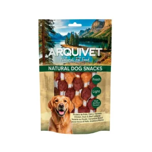 ARQUIVET Piruleta de pollo, pato y ternera 100g