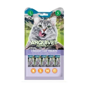 ARQUIVET Snack cremoso de Atún y Cangrejo – Creamy Cat Treats