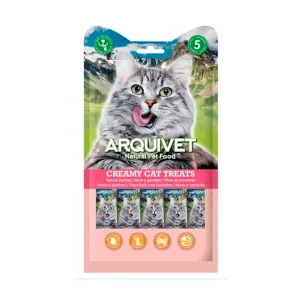 ARQUIVET Snack cremoso de Atún y Gambas – Creamy Cat Treats