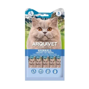 ARQUIVET Snack cremoso de Atún y Pollo – HAIRBALL – Creamy Cat Treats