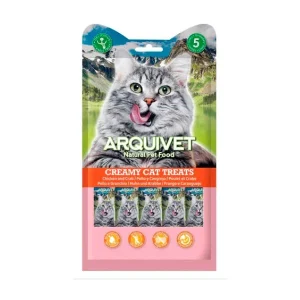 ARQUIVET Snack cremoso de Pollo y Cangrejo – Creamy Cat Treats