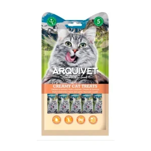 ARQUIVET Snack cremoso de Pollo y Salmón – Creamy Cat Treats