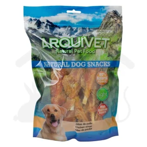 ARQUIVET Snacks naturales | Alitas de Pollo 100g