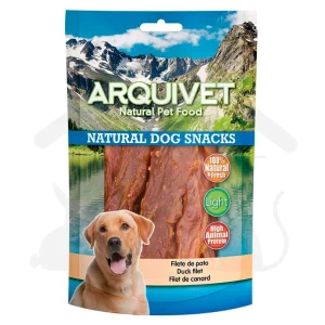 ARQUIVET Snacks naturales | Filetes de Pato 100g