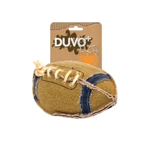 Balón de rugby de lona para perros