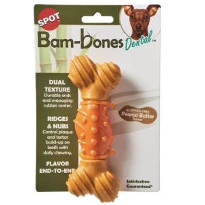 BAM- BONES DENTAL MANTEQUILLA DE MANI LARGE