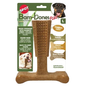 BAM- BONES TIPO T SABOR POLLO LARGE