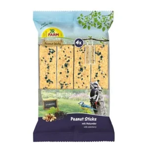 Barritas JR Farm de cacahuete sin cáscara, 4uds. 640 g con saúco