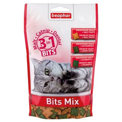 beaphar Bocaditos Bits Mix snack para gatos 150 g