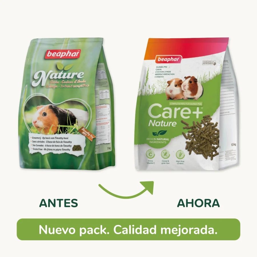 Beaphar Care+ Nature pienso para cobayas - Image 2