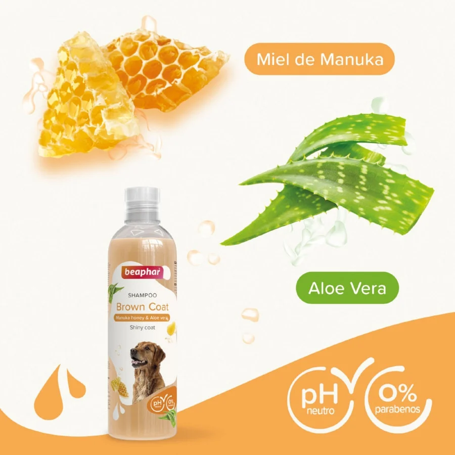 Beaphar Pelo Marrón Champú para perros - Image 2