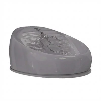 Bebedero fuente Lucky Kitty Fuente 1,5 l, color gris