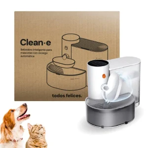 BEBEDERO INTERACTIVO PARA GATOS BEEPAW CLEAN-E INALAMBRICO