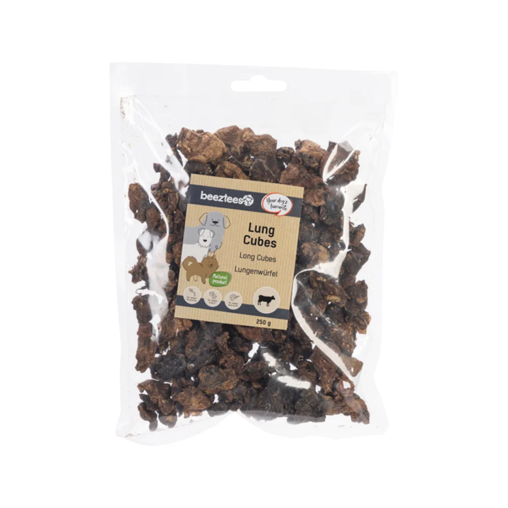 Beeztees Cubos de pulmón de res