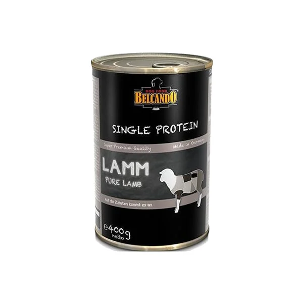 Belcando single protein cordero 400G