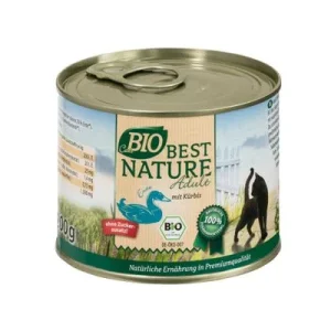 Best Nature Cats Bio pato y calabaza 6 x 200 g