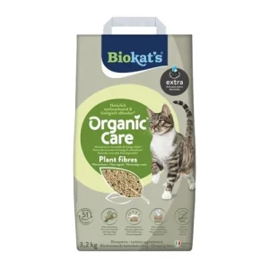 Biokat Organic Care Plant Fibres Extra Arena para gatos