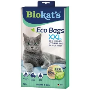 Biokat's Eco XXL bolsas para areneros 12 uds.