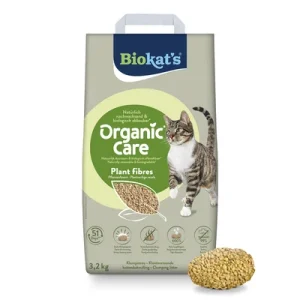 Biokat's Organic Care fibras vegetales 8 litros (aprox. 3,2 kg)