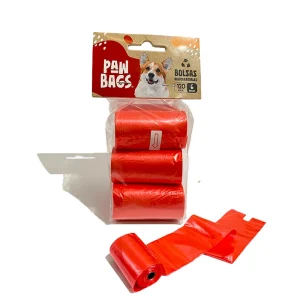 Bolsas de 6 Rollos Biodegradables Paw Bags (120 bolsas)