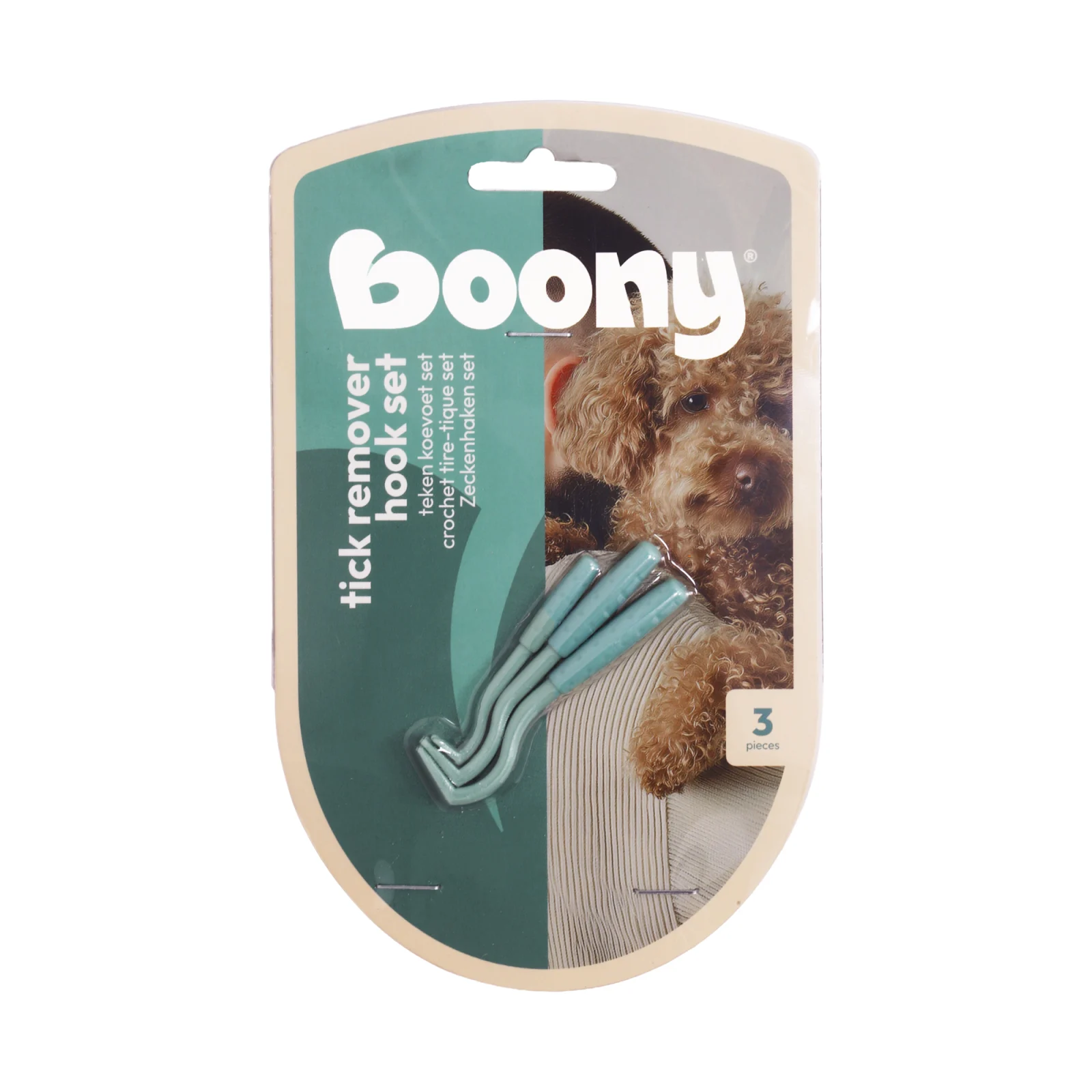 Boony Set de pinzas para garrapatas