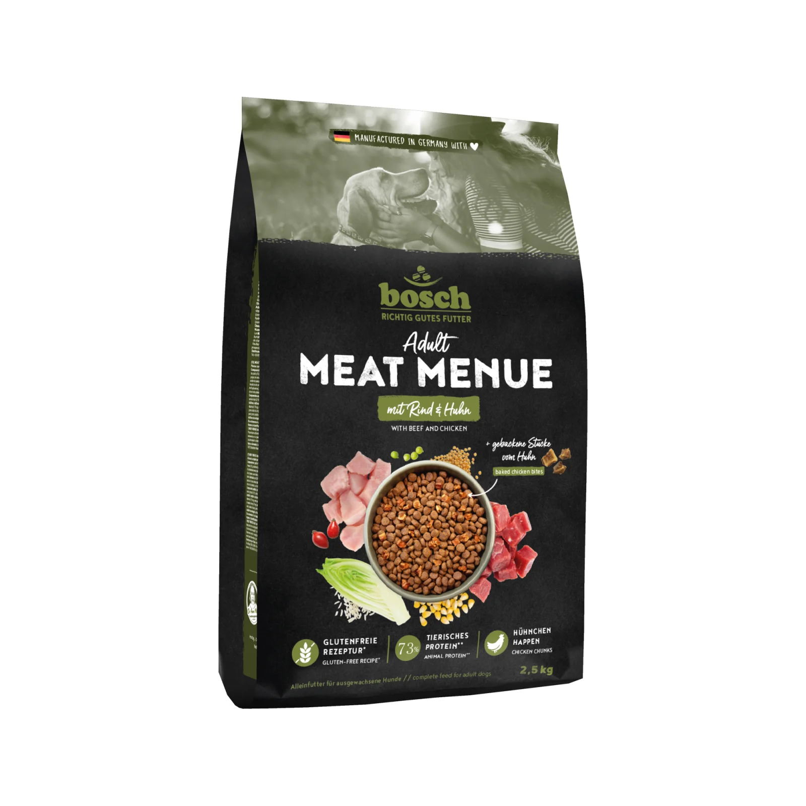 Bosch Meat Menue Adult Pienso para Perros - Ternera y Pollo