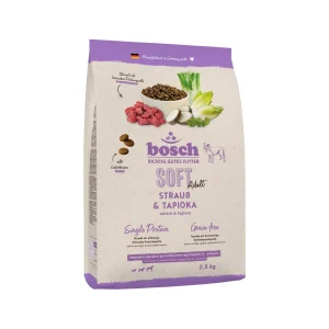 Bosch Soft Adult Pienso para Perros - Avestruz y Tapioca