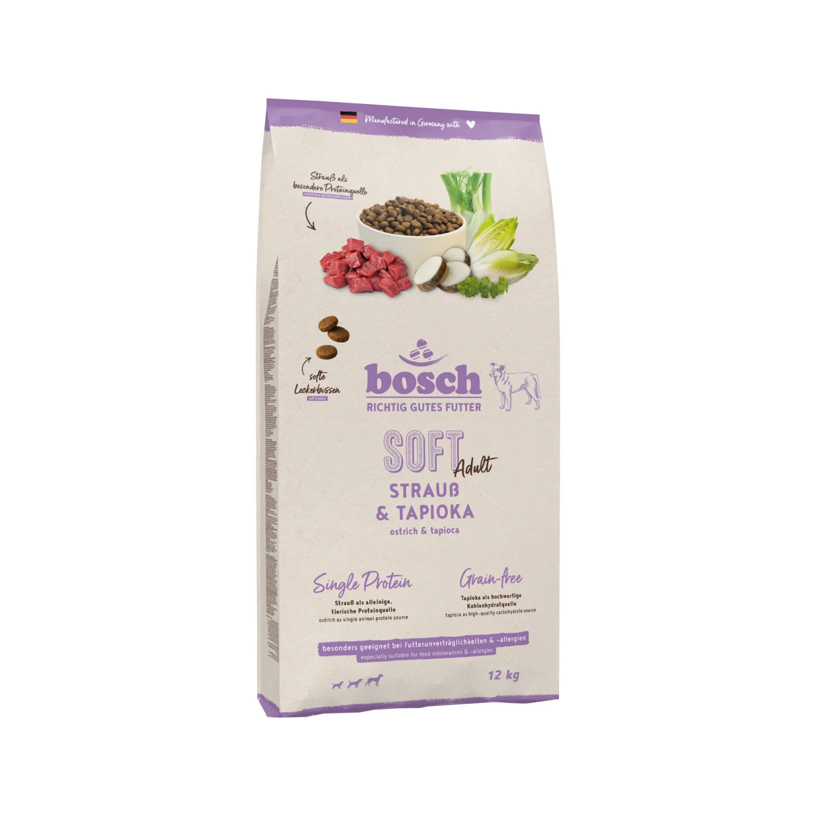 Bosch Soft Adult Pienso para Perros - Avestruz y Tapioca - Image 2